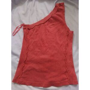 One-Shoulder Top By Maurices XS 100% Cotton Women's Girl's Shirt